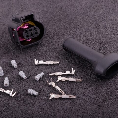 Connector 6-way socket housing (LSU 4.9/5.2 wideband sensor)