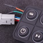 CAN keypad (8 keys) multi colour LED