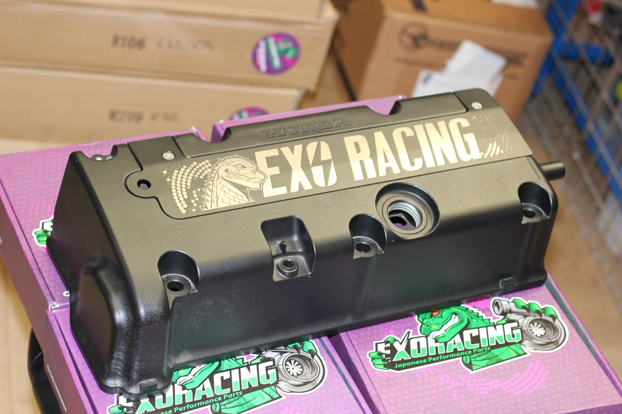 Exoracing Engraved Flush Spark Plug Cover For Honda Ep3 Dc5 K20 K24